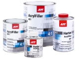 APP AcrylFiller 401 4:1+Harter Apprêt  acrylique &amp;agrave; deux composants HS + durcisseur